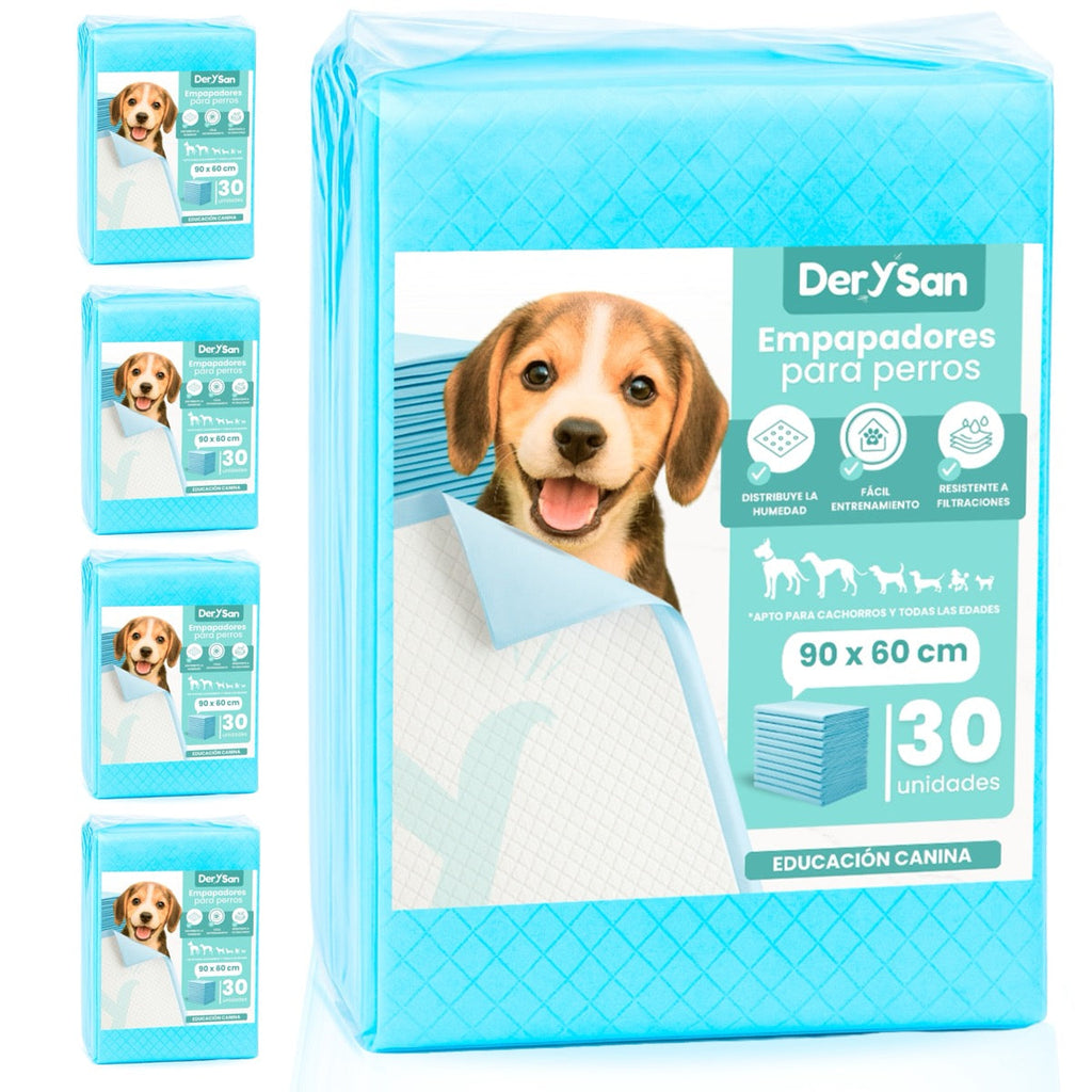 Empapadores para Perros 90×60cm — Pack 120 uds ⭐ MÁS VENDIDO